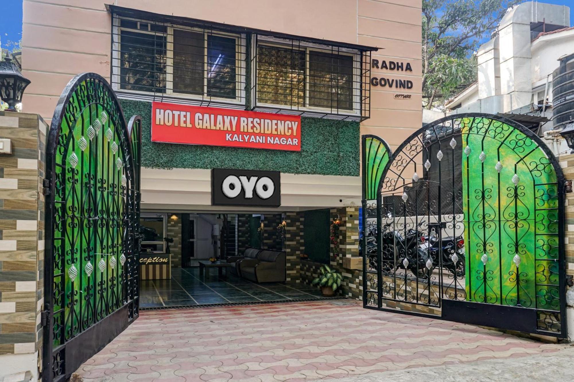 Hotel Galaxy Residency Kalyani Nagar Pune Exterior foto