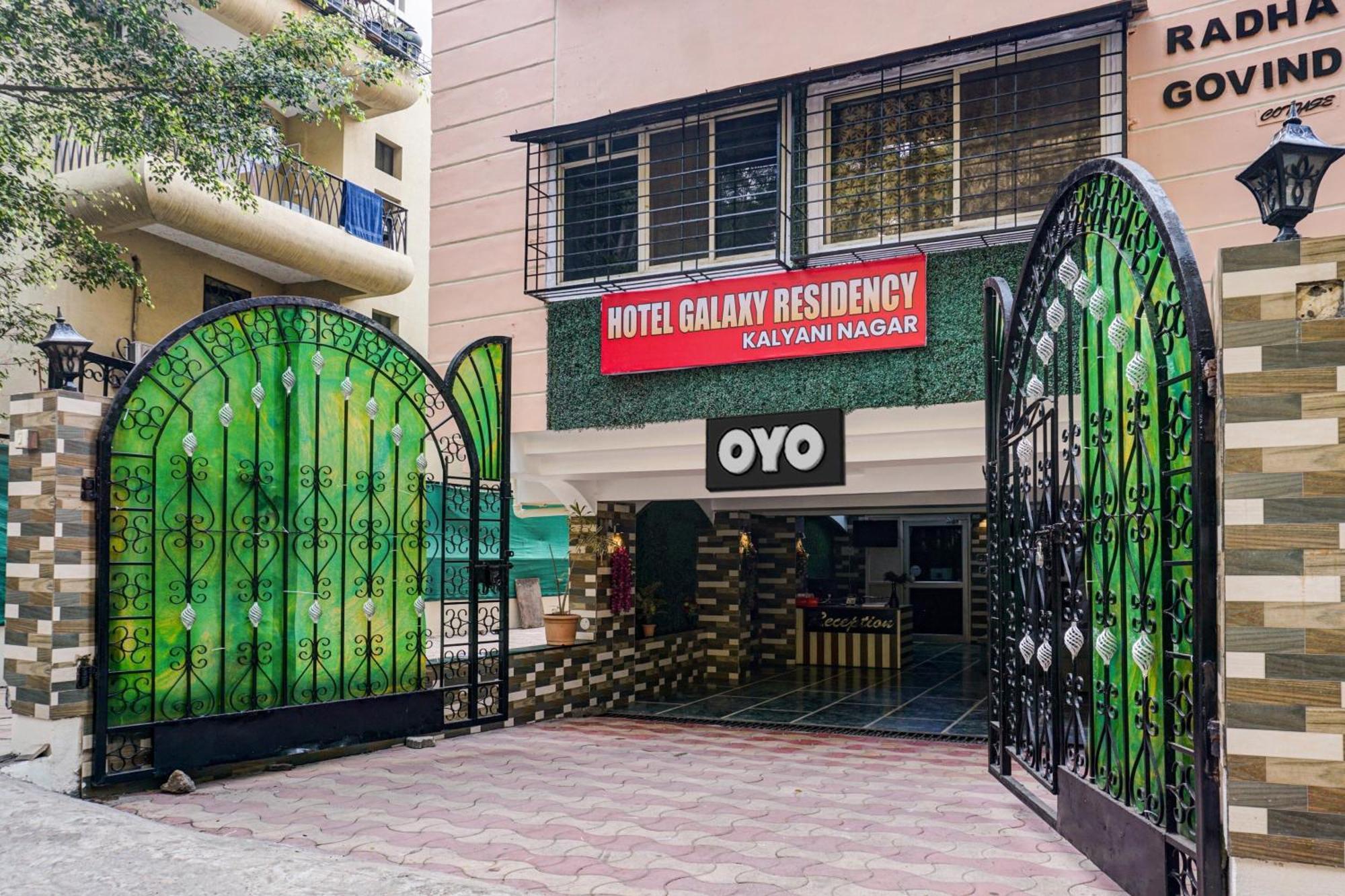Hotel Galaxy Residency Kalyani Nagar Pune Exterior foto